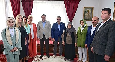 Eskişehir heyetinden BBP Lideri Mustafa Destici'ye Günyüzü'nde ziyaret