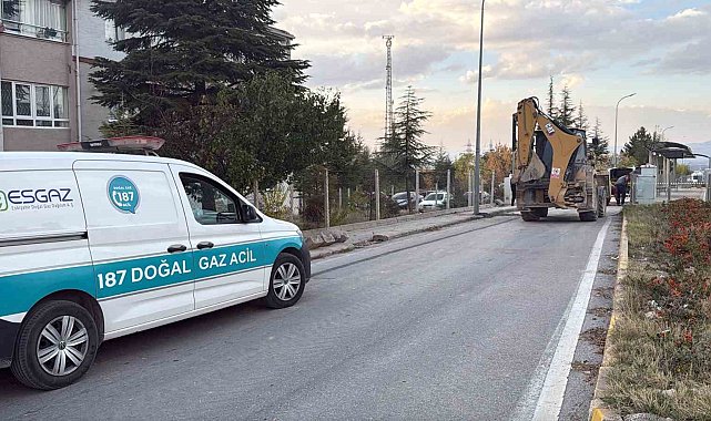 Eskişehir'de 3 gündür süren doğalgaz hattındaki sızıntı tamir edildi