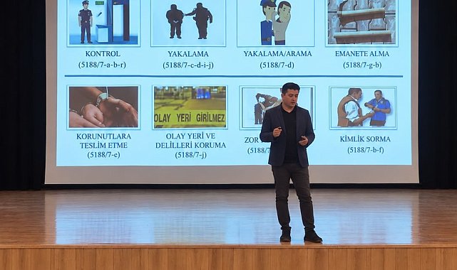 Eskişehir'de 32 okul güvenliği personeline KAAN eğitimi verildi