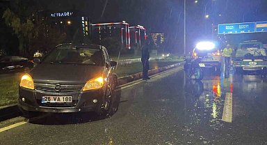 Eskişehir'de otomobil ile motosiklet çarpıştı: 1 yaralı