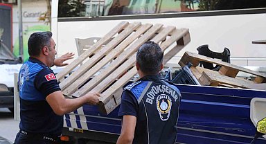 Eskişehir'de zabıtadan kaldırım işgallerine geçit yok