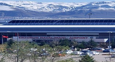Eylül ayında Erzurum Havalimanı'nda 96 bin 177 yolcuya hizmet verildi
