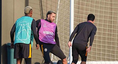 Galatasaray, Barcelona maçı hazırlıklarına devam etti