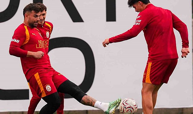 Galatasaray, Fenerbahçe maçı hazırlıklarını sürdürdü