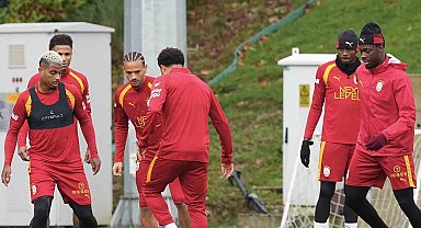 Galatasaray, Gençlerbirliği maçının hazırlıklarını tamamladı