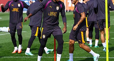 Galatasaray, Lille maçı hazırlıklarını tamamladı