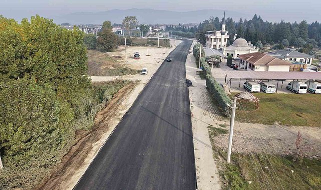 Gazhane Caddesi iki günde asfaltlandı