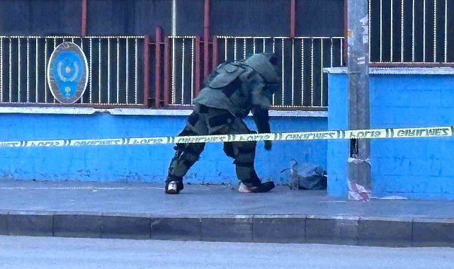 Gaziantep İl Emniyet Müdürlüğü önünde şüpheli paket paniği