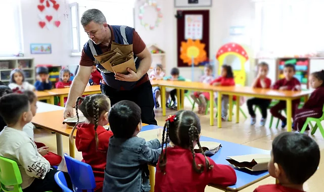 Gaziantep'te miniklere sağlıklı destek