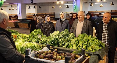 Gebze'de kadın çiftçilere ziyaret