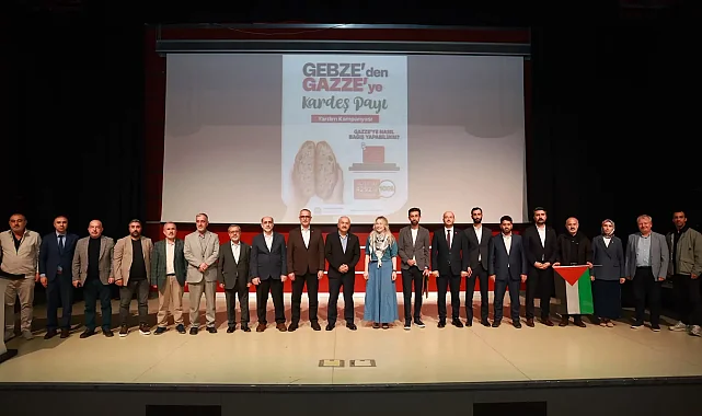Gebze'de "Sumud'dan Umuda" buluşması