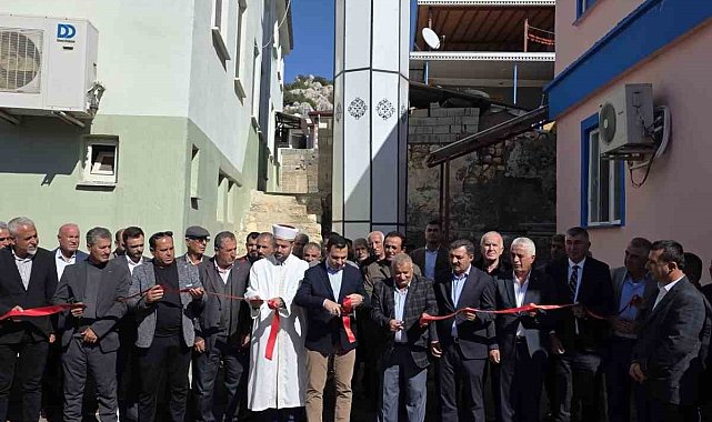 Gedikli Köyü'nde kadın taziye evi hizmete açıldı