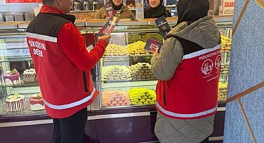 Gediz'de kadına yönelik şiddetle mücadele için farkındalık çalışması