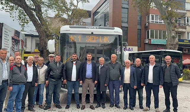 Gemlik'te elektrikli otobüs dönemi başlıyor