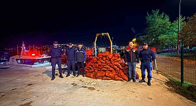 Gemlik'te kaçak midye avına geçit yok: 174 bin TL ceza