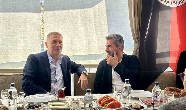 Gençlerbirliği ile Amed Sportif Faaliyetler yöneticileri kahvaltıda bir araya geldi