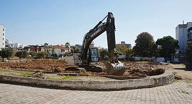 Germencik'te Ortaklar Kapalı Pazar Yeri için çalışmalar başladı