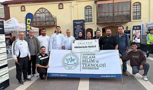 GİBTÜ'lü Genç Şefler GastroAntep 2026'da birincilik kürsüsüne çıktı