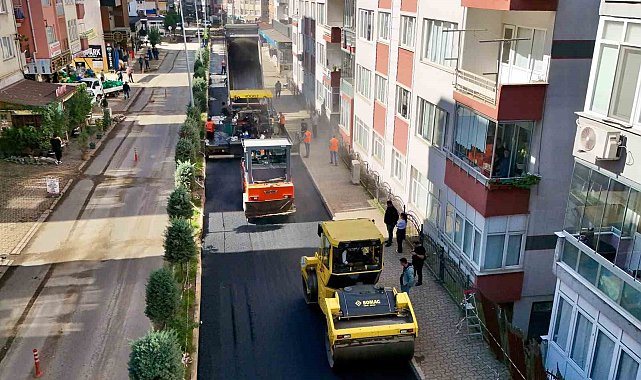 Giresun Belediyesi 3 kilometrelik asfalt seferberliği başlattı