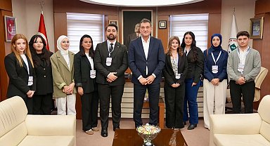 Giresun'da Başkan Köse, üniversiteli gençleri ağırladı