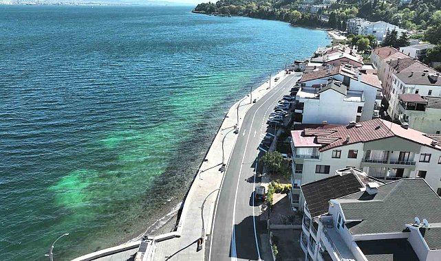 Gölcük Ulaşlı Sahili yeni görünümüne kavuştu