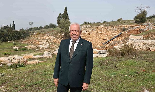 Gölyazı Tiyatro Alanı gün yüzüne çıkıyor