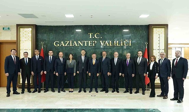 GSO'dan yeni dönem dolayısıyla Gaziantep protokolüne ziyaret