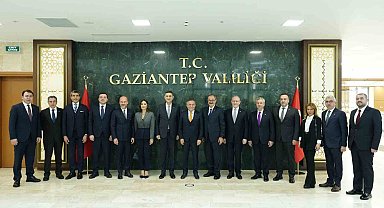 GSO'dan yeni dönem dolayısıyla Gaziantep protokolüne ziyaret