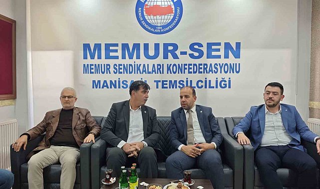 Gültekin'den Memur-Sen'e ziyaret