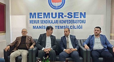 Gültekin'den Memur-Sen'e ziyaret