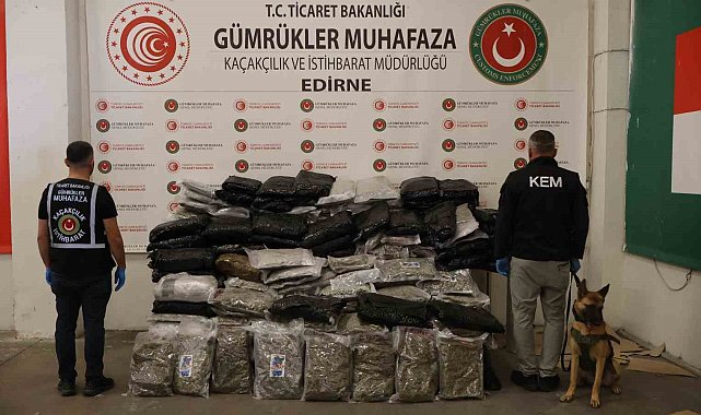 Gümrüklerde gerçekleştirilen operasyonlarda binlerce uyuşturucu madde ele geçirildi