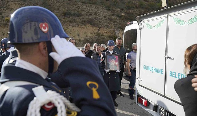 Gümüşhaneli Kıbrıs Gazisi son yolculuğuna uğurlandı