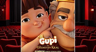 Gupse Özay, 'Gupi ve Gülmeyen Kral' ile 29 Ekim'de Forum Gordion'da sinemaseverlerle buluşuyor