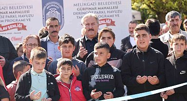 Gürpınar'ın park ve havuzu yenilendi