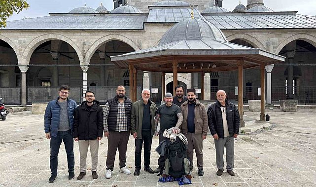 Hac için Almanya'dan yürüyerek yola çıkan Umar 88 günde Kırklareli'ye ulaştı