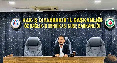 HAK-İŞ İl Başkanı Mehmet Aküzüm gazetecileri unutmadı
