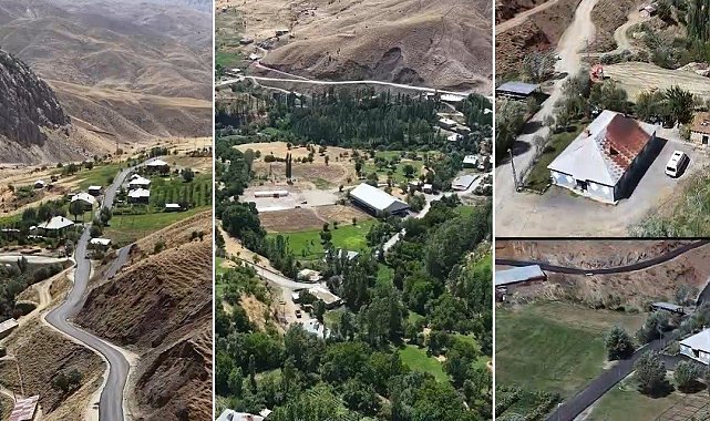 Hakkari'de 12 kilometrelik yol asfaltlandı