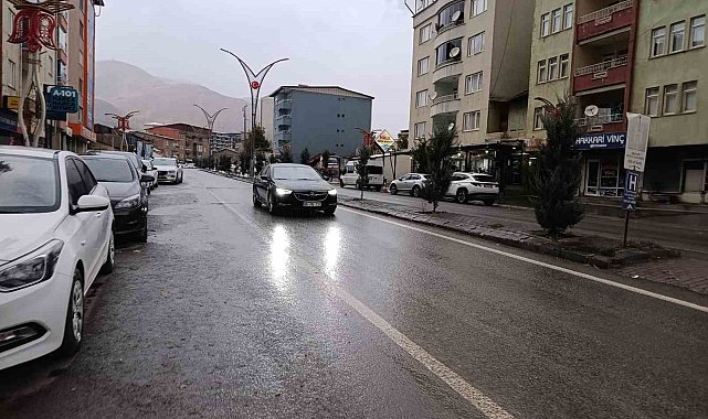 Hakkari'de sağanak yağış etkisini sürdürüyor
