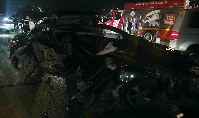 Hassa'da trafik kazası: 3 yaralı
