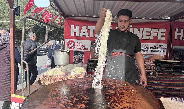 Hatay lezzetleri Kayseri'de