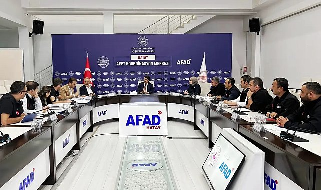 Hatay'da kırsal afet konutlarının yapım süreci değerlendirildi