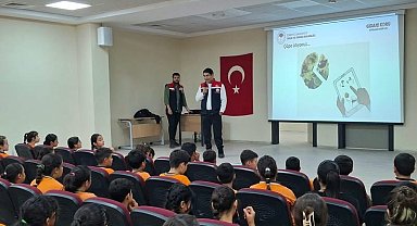 Hatay'da öğrencilere gıda israfına karşı farkındalık eğitimi verildi