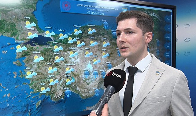 Hava Tahmin Uzmanı Dere: "Yurt genelinde hava sıcaklıkları mevsim normalleri seviyesine yükselecek"