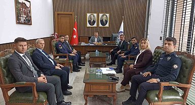 Havza'da KPSS sınavı için güvenlik toplantısı