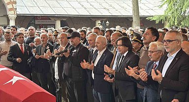 Hayatını kaybeden uzman çavuş askeri törenle son yolculuğuna uğurlandı
