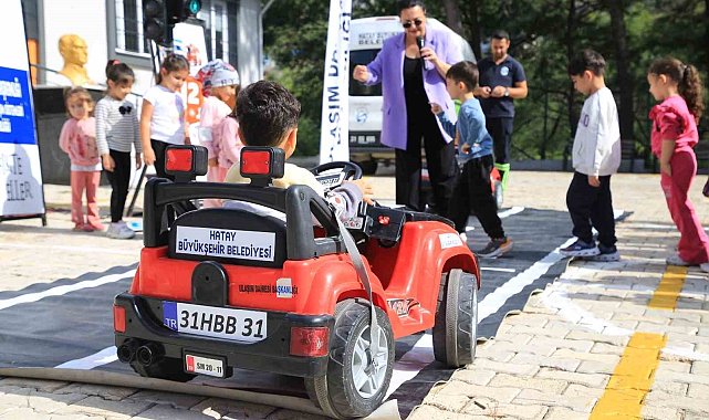 HBB'den İskenderun'da öğrencilere trafik eğitimi