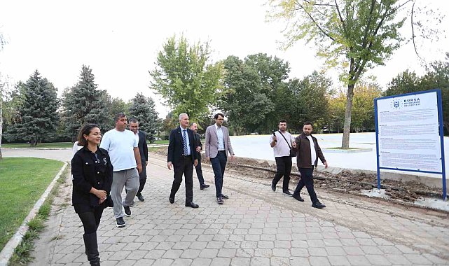 Hikmet Şahin Kültür Parkı'nda yeni kaykay ve paten park yapımında sona gelindi