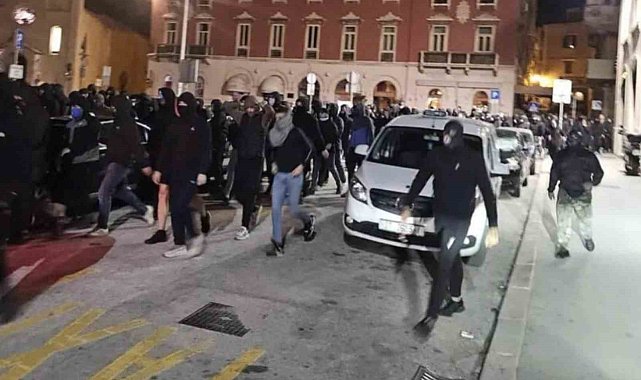 Hırvatistan'da Hırvat ve Hollandalı taraftar birbirine girdi: 57 gözaltı