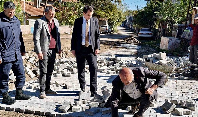 Hisarcık Kaymakamı Atam, 5 köydeki çalışmaları yerinde inceledi