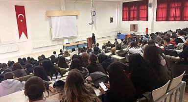 Hisarcık MYO'da öğrencilere bağımlılık farkındalığı eğitimi